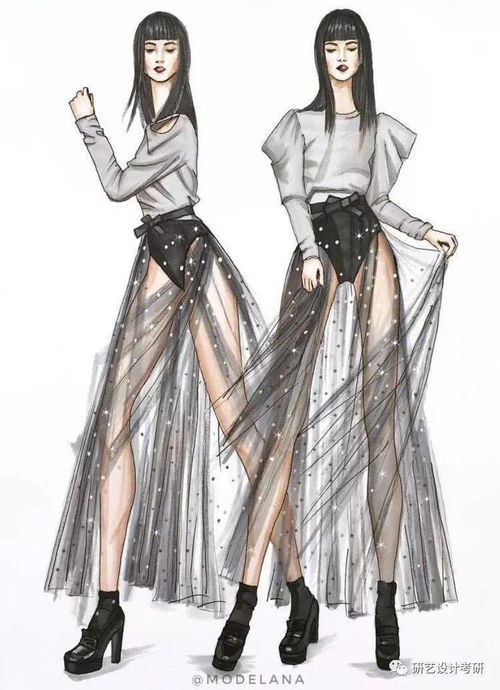 服裝設(shè)計(jì)考研手繪效果圖繪制教程